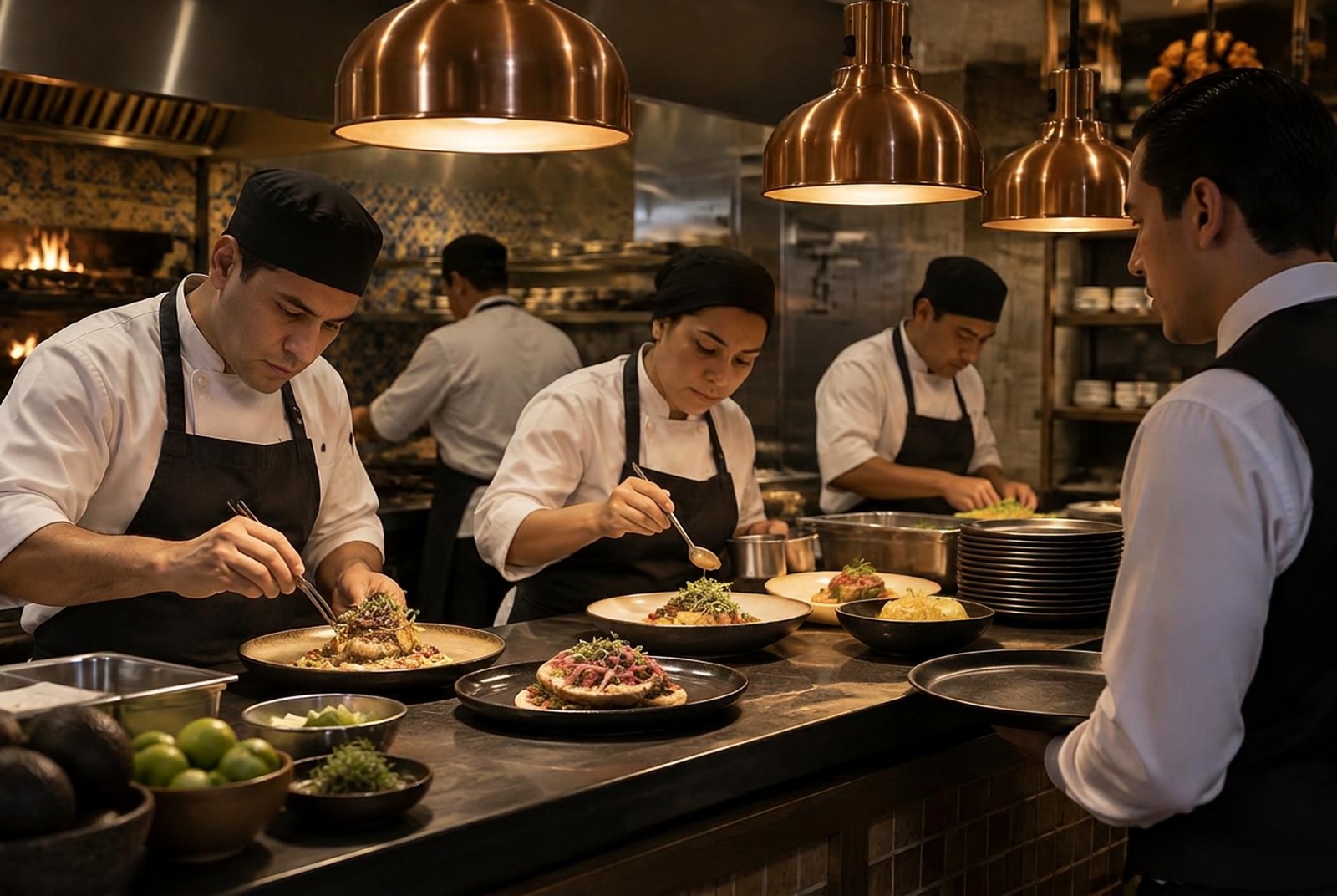Operación de alimentos: restaurantes individuales, grupos y cadenas